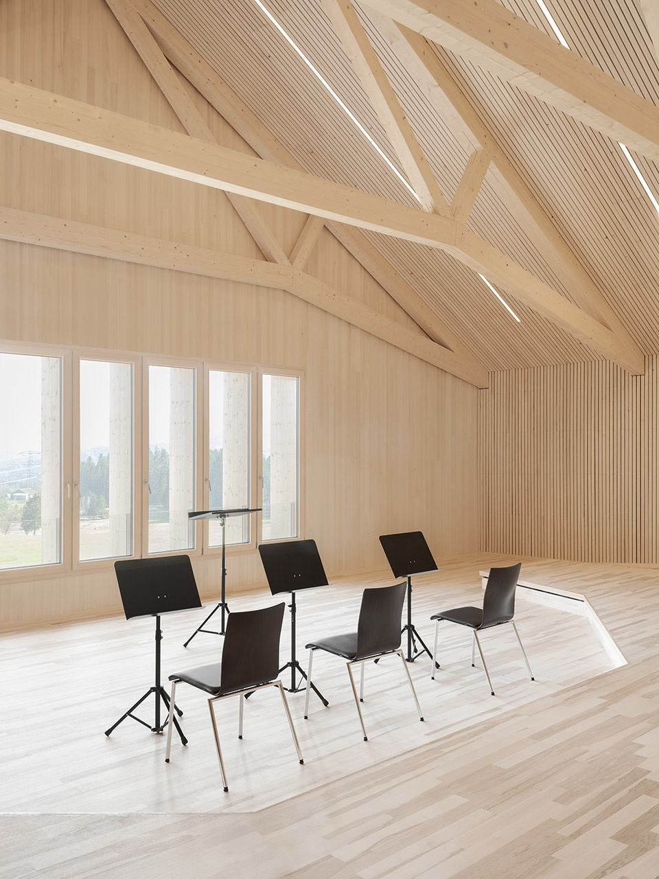 community center langen bei bregenz by mwarchitekten