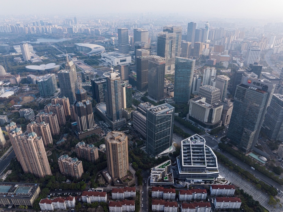 Lujiazui Yueling Tower by Shanghai TIANHUA