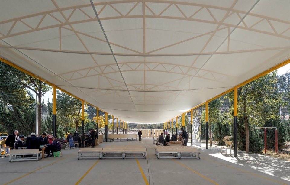the Marquee Shed of the 2024 Dianchi Art Season by Someyoung Architects