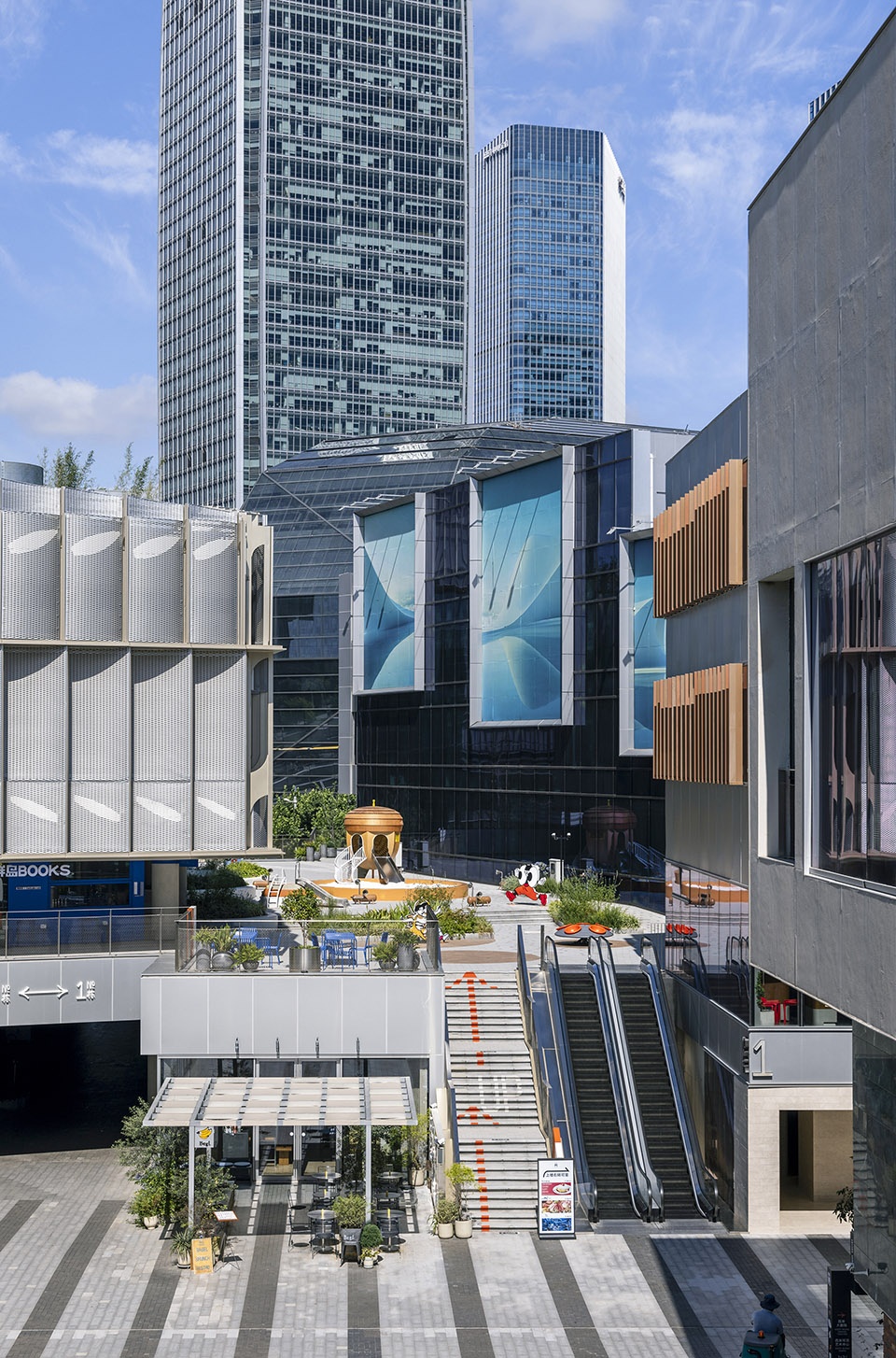 west bund dream center bldg1bldg3 by hcch studio