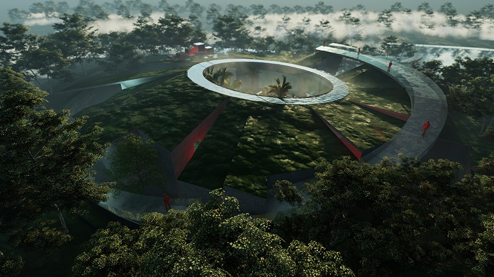 haikou volcano park