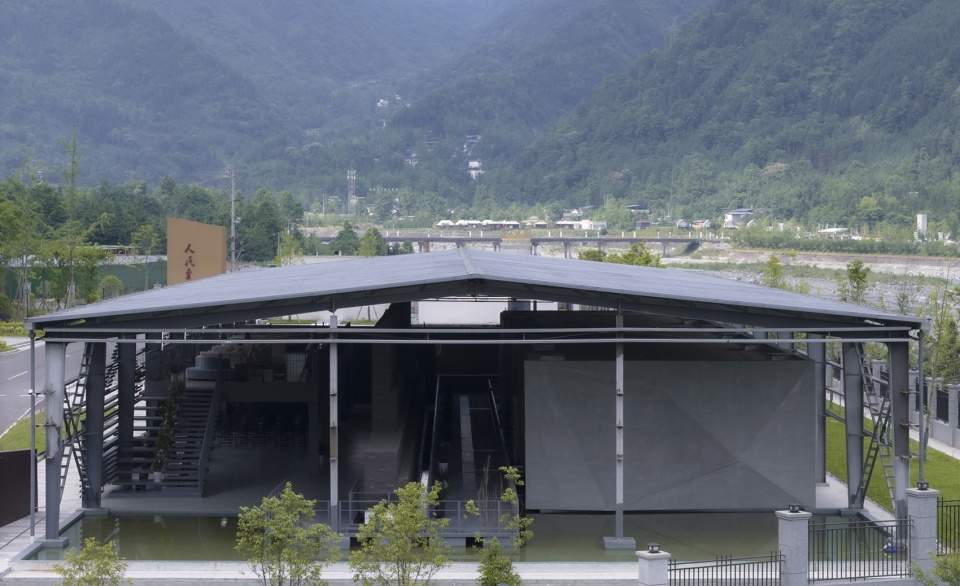 memorial exhibition hall by atelier haode