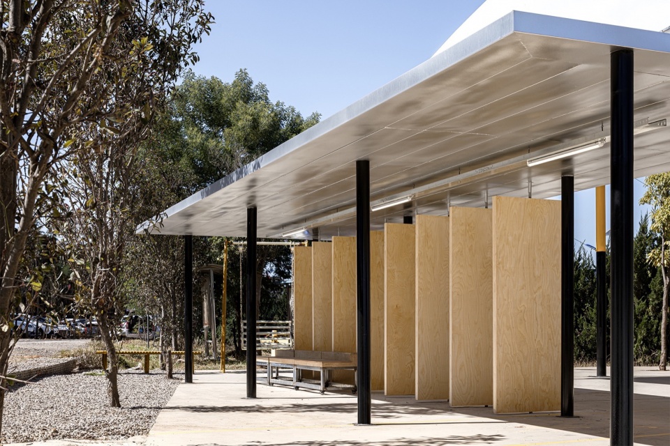 the Marquee Shed of the 2024 Dianchi Art Season by Someyoung Architects