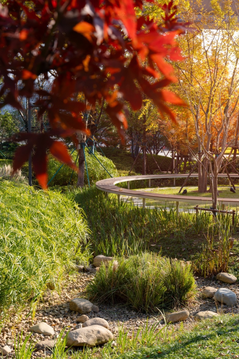 Landscape design of Alibaba Xixi Campus Park C by ASPECT Studios