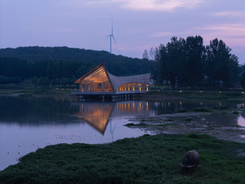 The Driftwood Village Center Xinyang by Primary Architects
