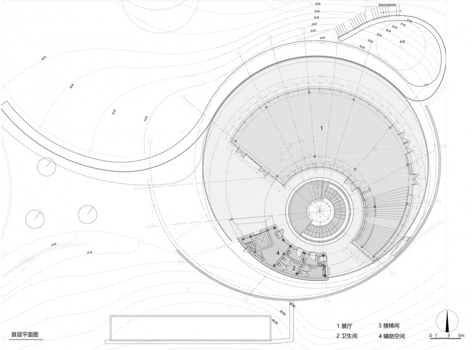 Yunxi Ex situ Conservation Demonstration Area of South China National Botanical Garden Huacheng Art Museum by ARCHITECTURAL DESIGN RESEAR...