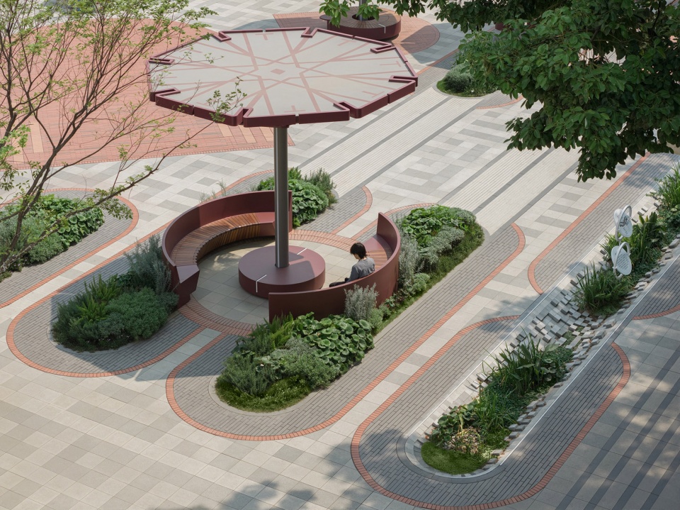 xingan plaza by hid landscape architecture