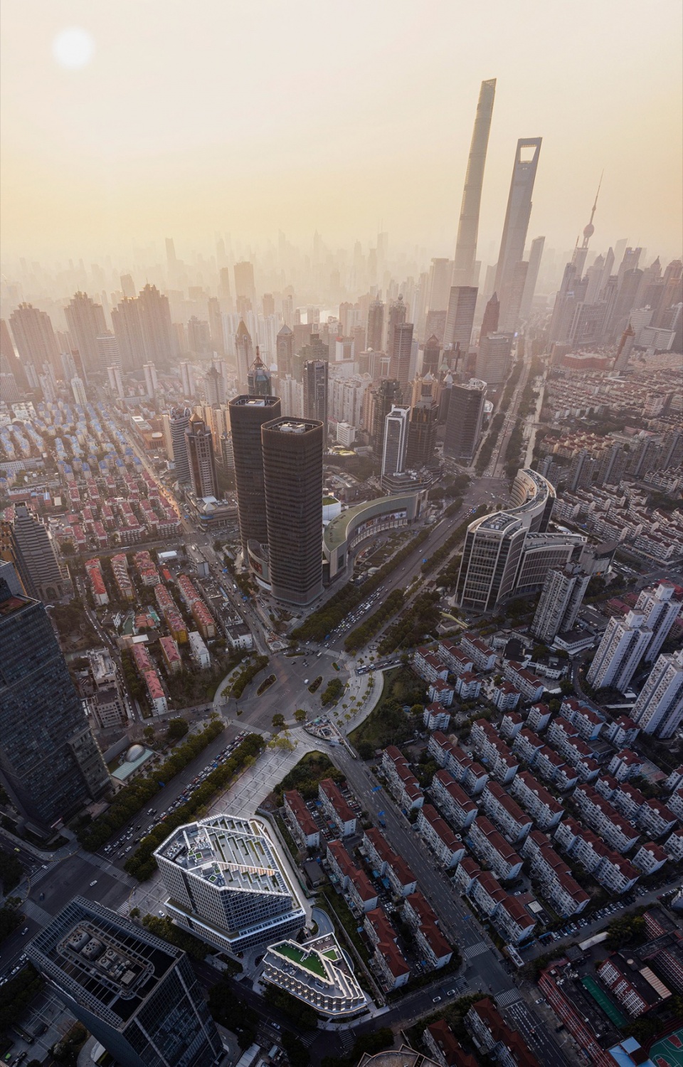 Lujiazui Yueling Tower by Shanghai TIANHUA