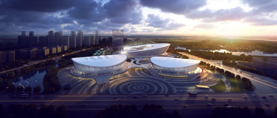 Wenzhou Ouhai Olympic Sports Center by CSADI