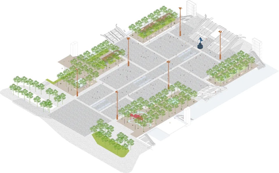 shenzhen sports center landscape architecture by lola landscape architects
