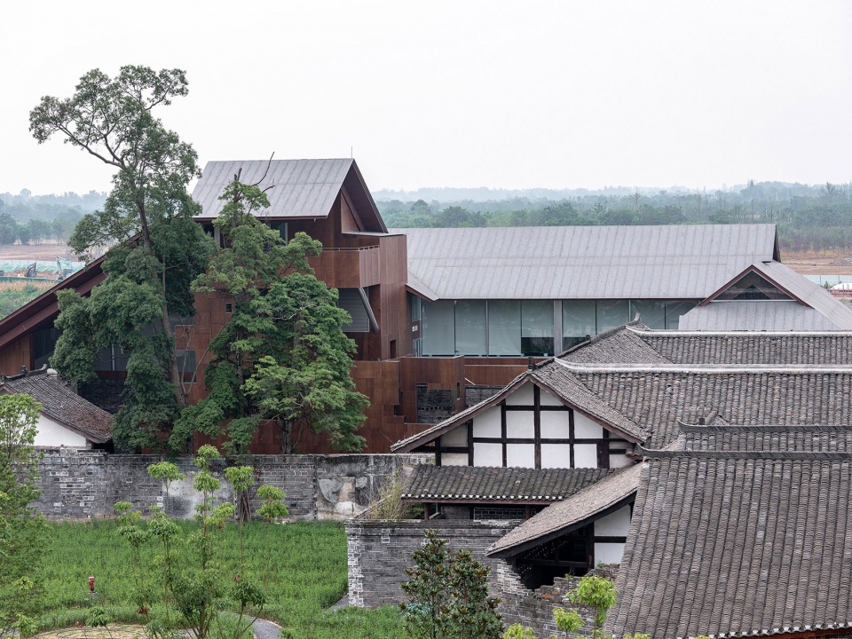 the anren tourist center by atelier lixinggang