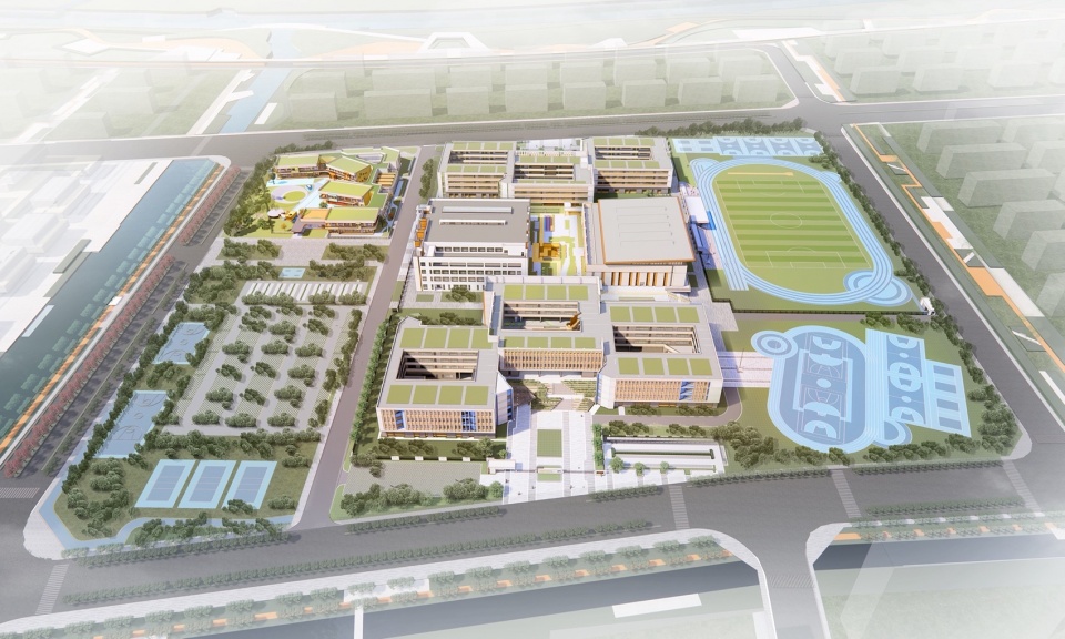 Baoying New Town Experimental School by DuShe Architectural Design Co Ltd Shanghai