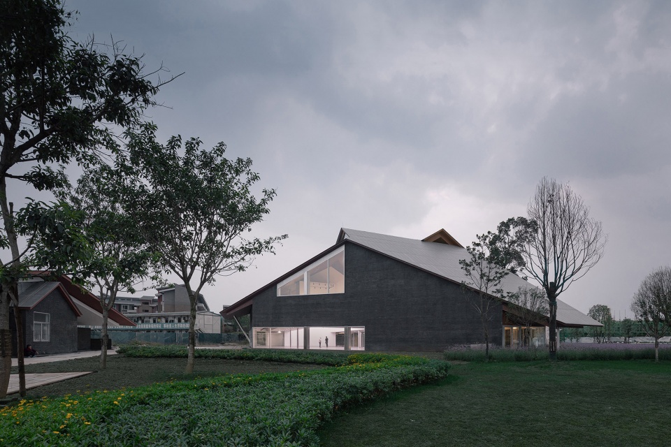 the anren tourist center by atelier lixinggang