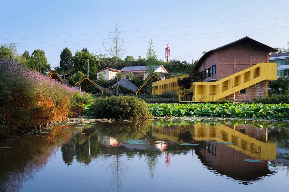 anyue guanzihe village agricultural talent center by archermit