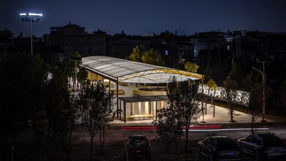 the Marquee Shed of the 2024 Dianchi Art Season by Someyoung Architects