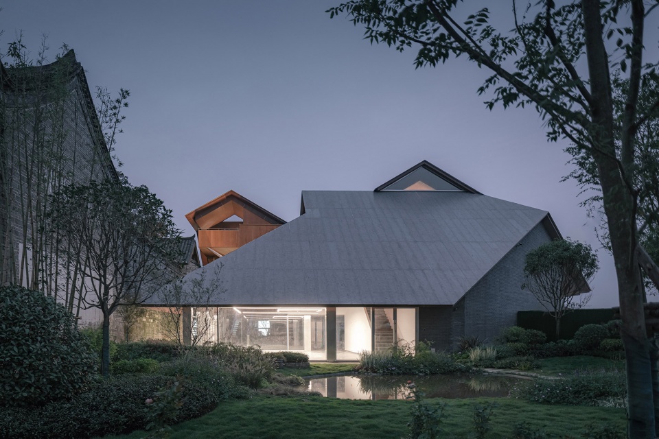 the anren tourist center by atelier lixinggang