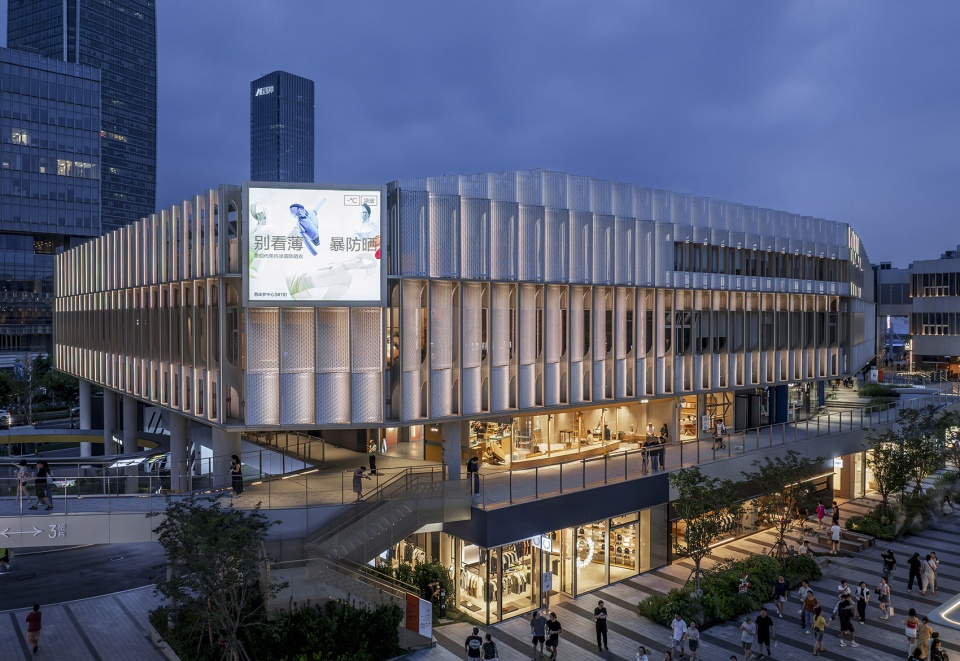 west bund dream center bldg1bldg3 by hcch studio