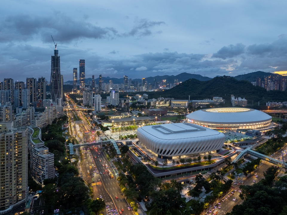 shenzhen sports center landscape architecture by lola landscape architects