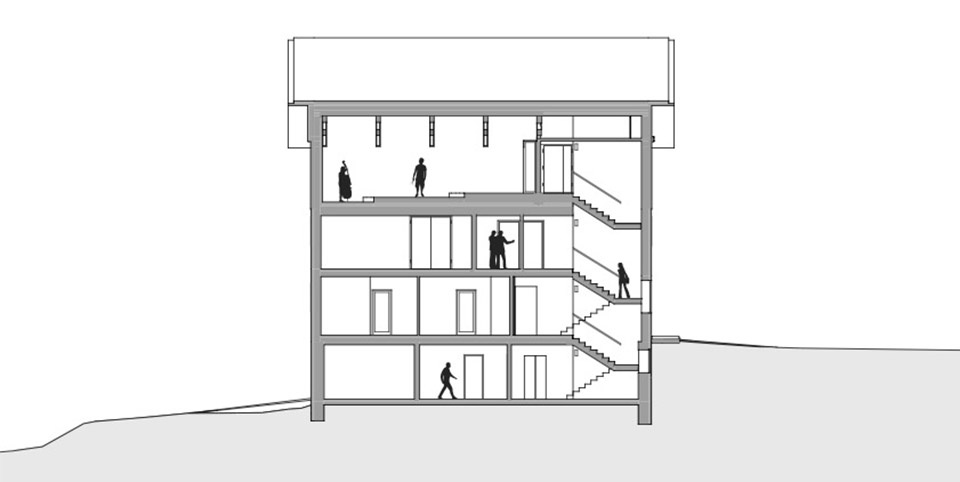 community center langen bei bregenz by mwarchitekten