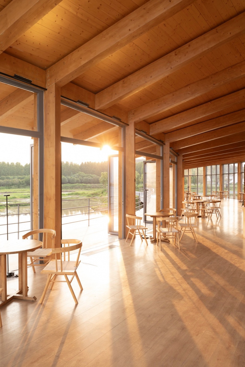 The Driftwood Village Center Xinyang by Primary Architects
