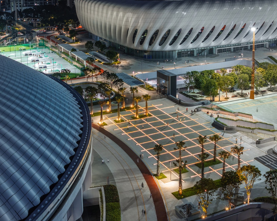 shenzhen sports center landscape architecture by lola landscape architects