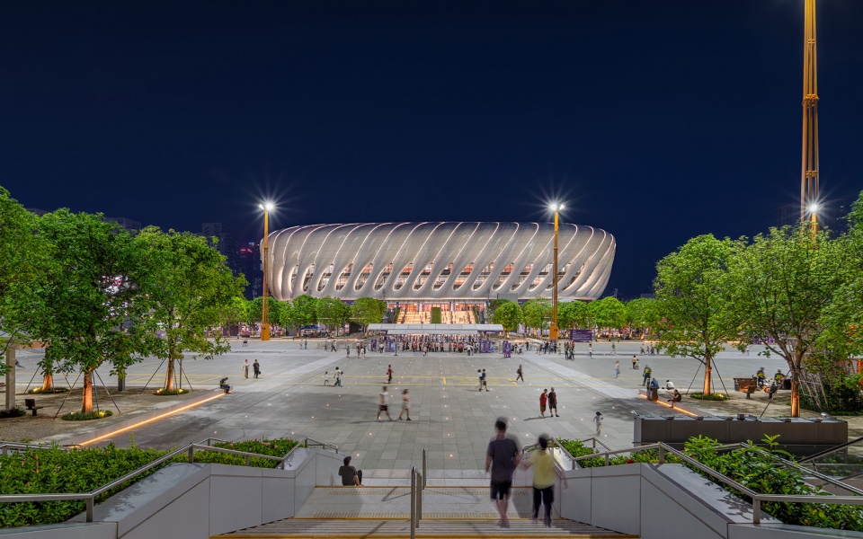 shenzhen sports center landscape architecture by lola landscape architects