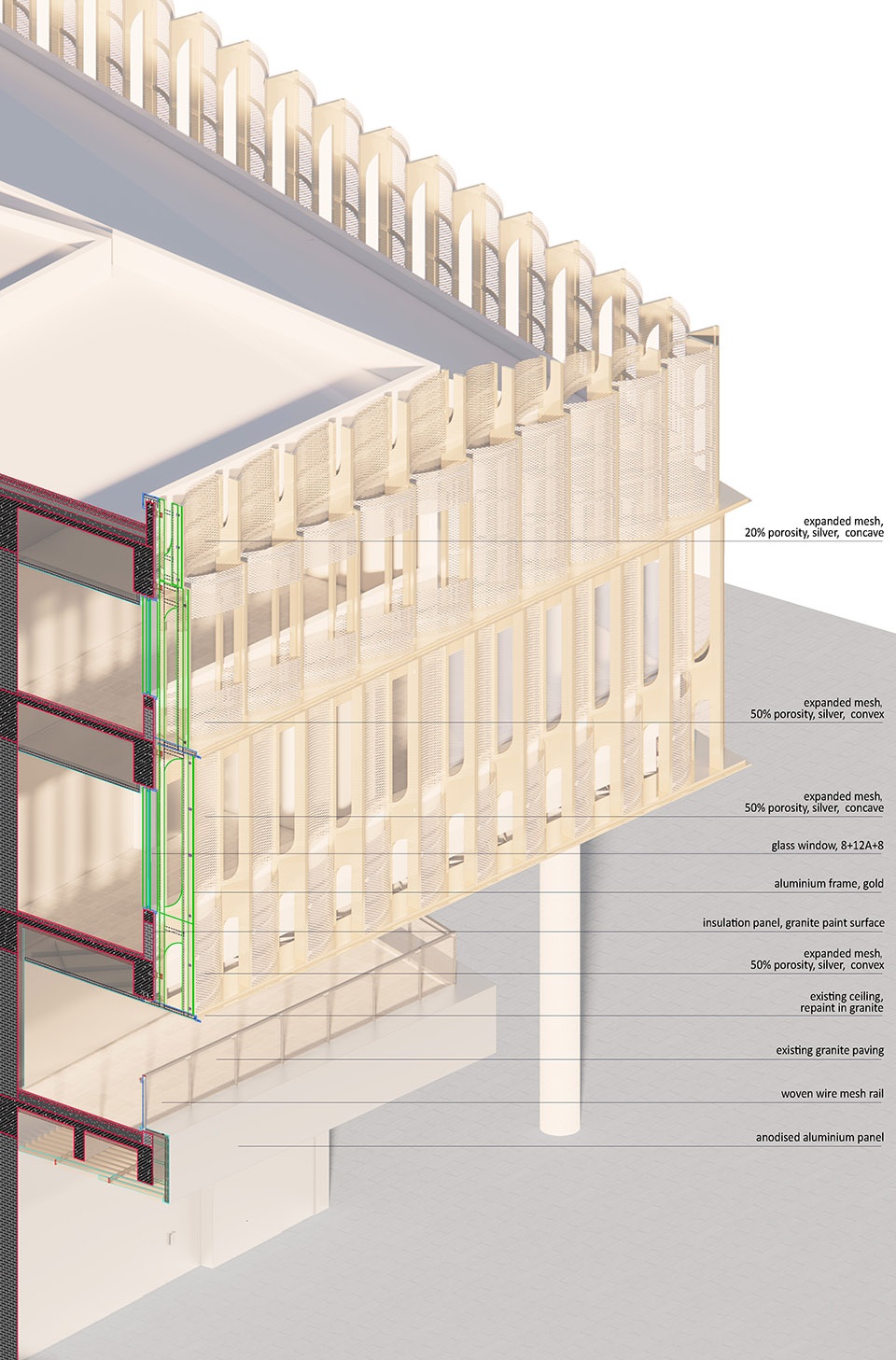 west bund dream center bldg1bldg3 by hcch studio