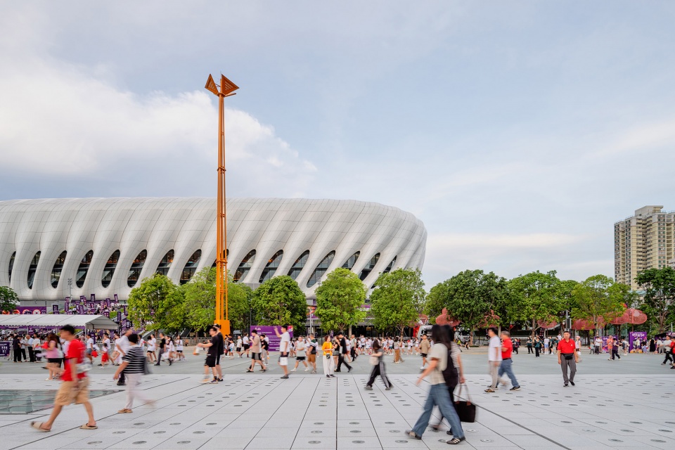 shenzhen sports center landscape architecture by lola landscape architects