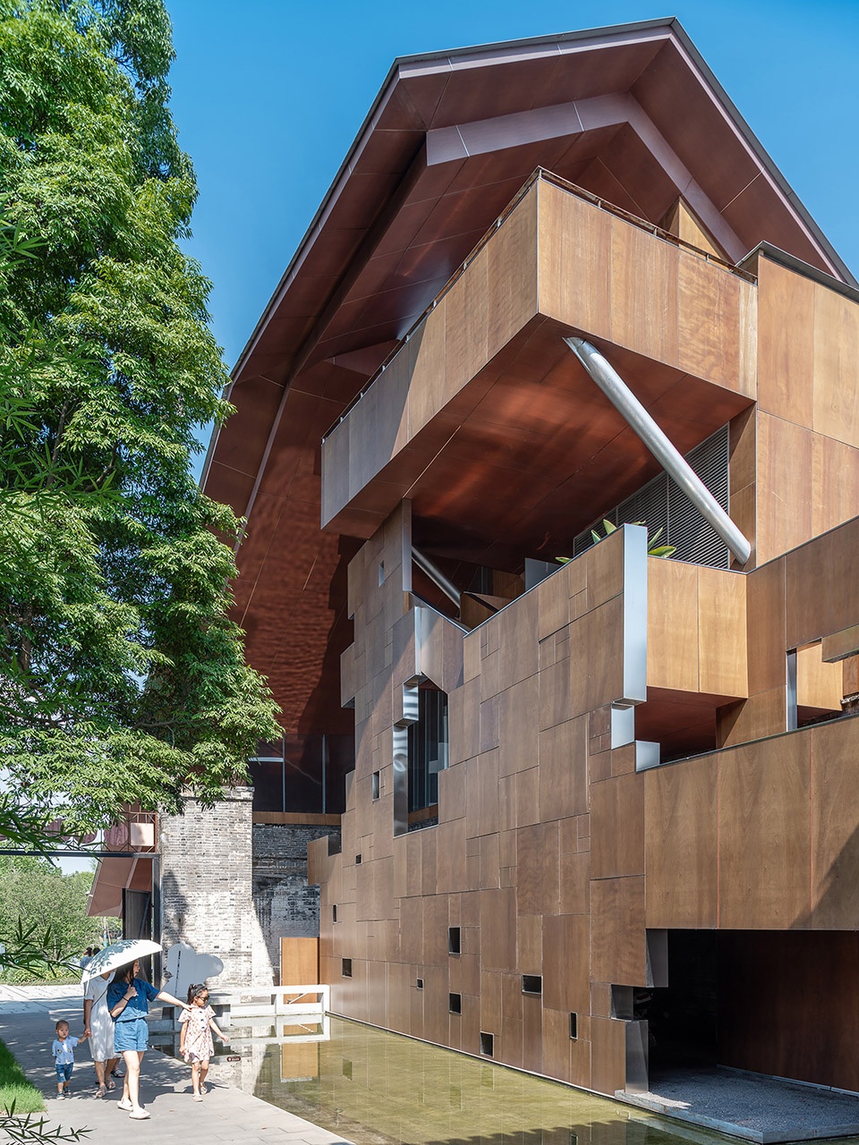 the anren tourist center by atelier lixinggang
