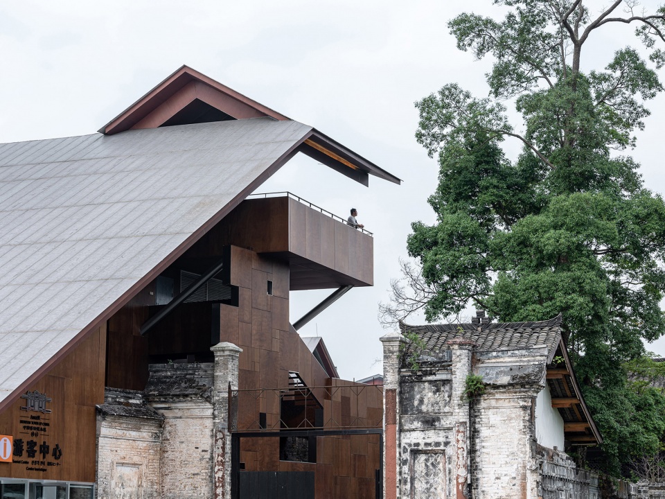 the anren tourist center by atelier lixinggang