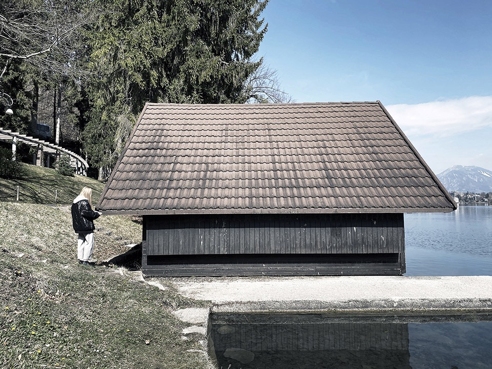 boathouse at lake bled by ofis architects