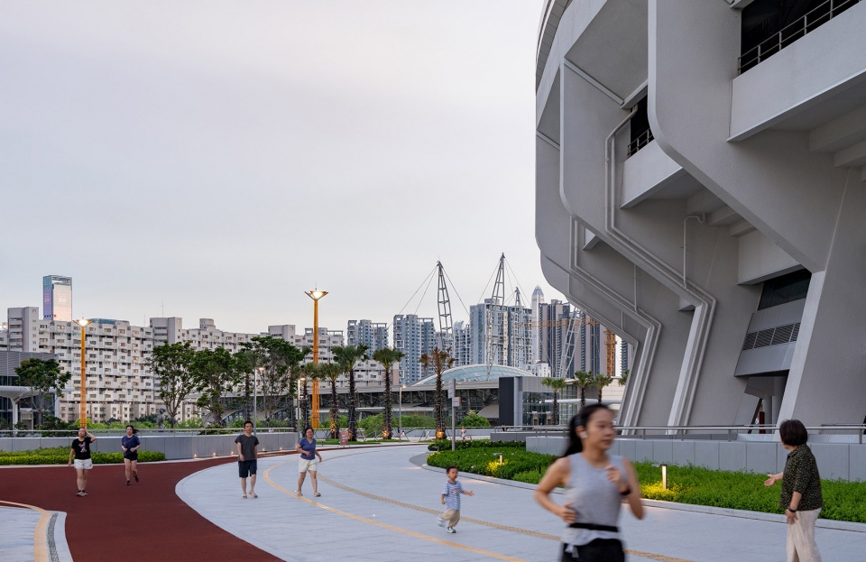 shenzhen sports center landscape architecture by lola landscape architects
