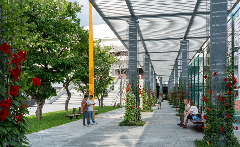 shenzhen sports center landscape architecture by lola landscape architects