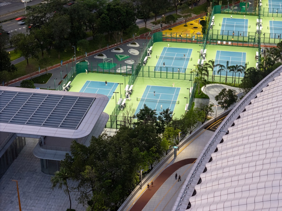 shenzhen sports center landscape architecture by lola landscape architects