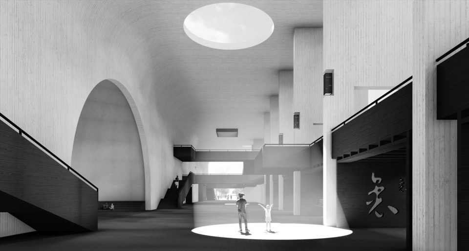 Tiemenguan Huashan High School by Jiangsu Provincial Zhongrui East China Institute of Architectural Design and Research Co Ltd Qurui Shan...