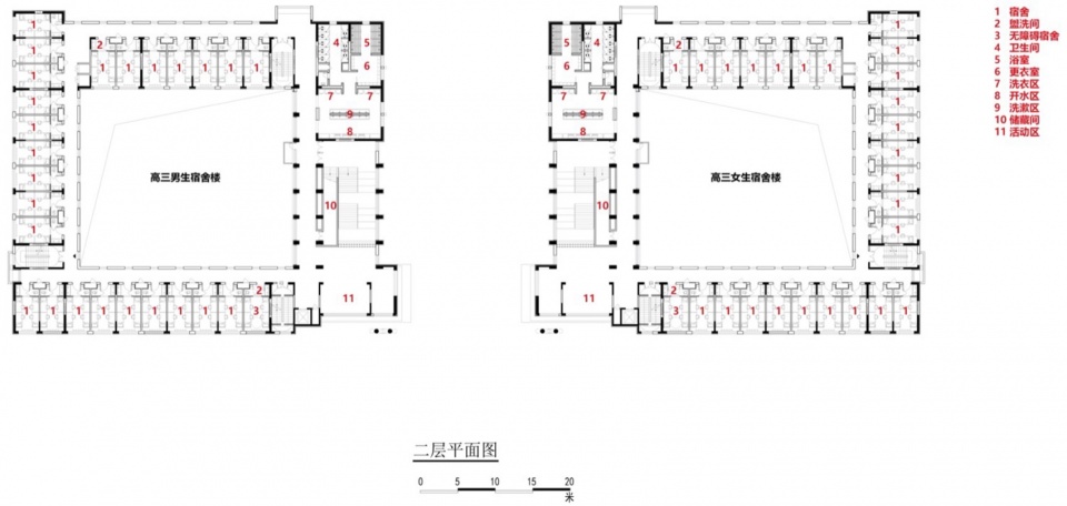 Tiemenguan Huashan High School by Jiangsu Provincial Zhongrui East China Institute of Architectural Design and Research Co Ltd Qurui Shan...