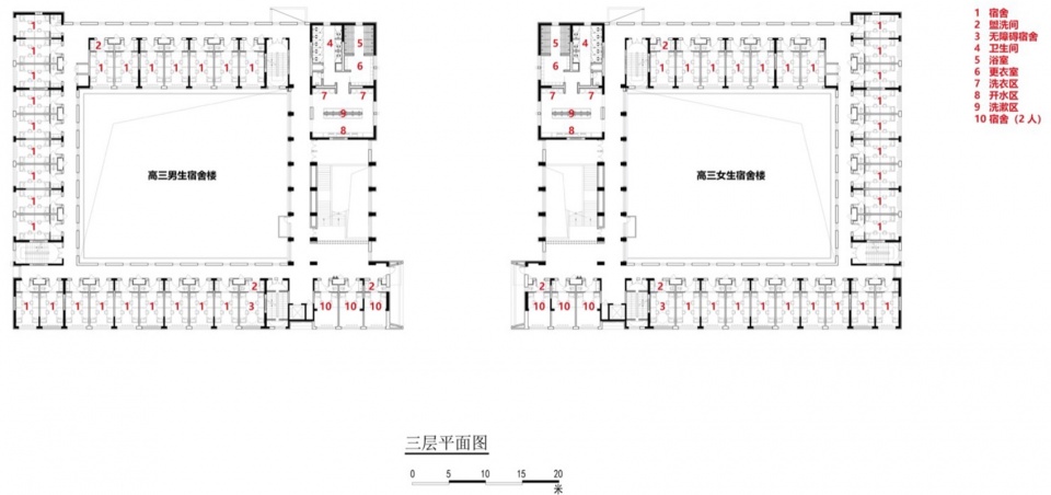 Tiemenguan Huashan High School by Jiangsu Provincial Zhongrui East China Institute of Architectural Design and Research Co Ltd Qurui Shan...
