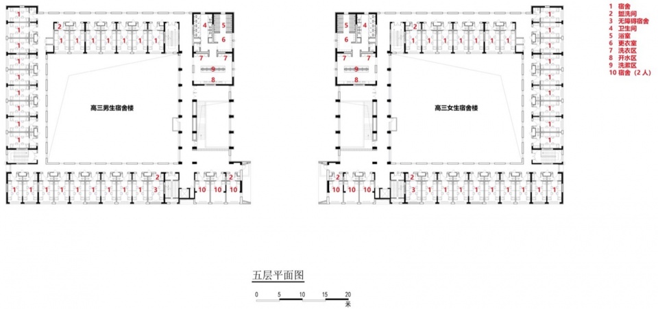Tiemenguan Huashan High School by Jiangsu Provincial Zhongrui East China Institute of Architectural Design and Research Co Ltd Qurui Shan...