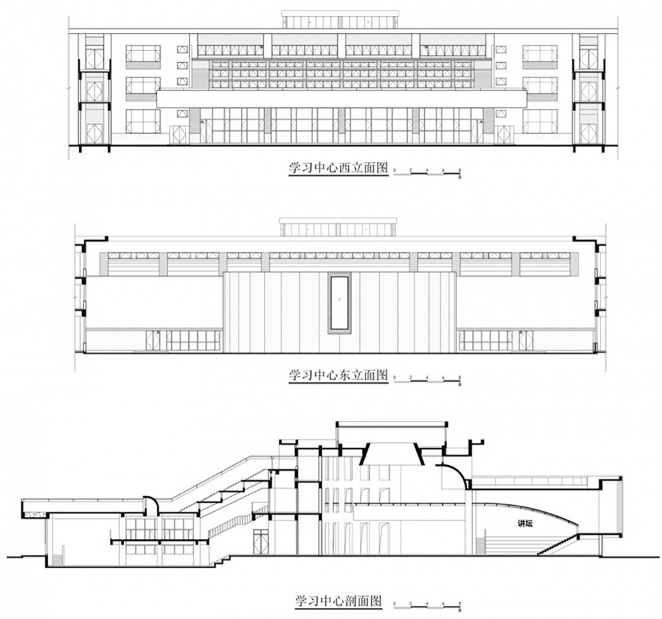 Tiemenguan Huashan High School by Jiangsu Provincial Zhongrui East China Institute of Architectural Design and Research Co Ltd Qurui Shan...