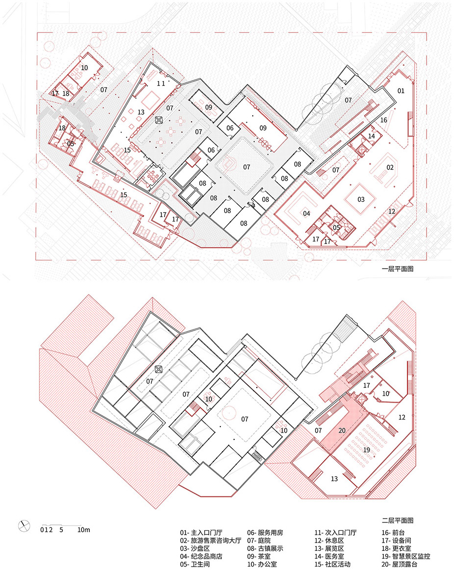 the anren tourist center by atelier lixinggang