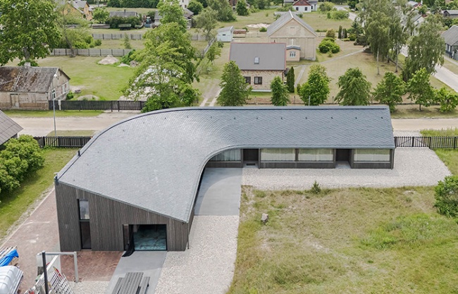 The Pāvilosta house by MADE arhitekti