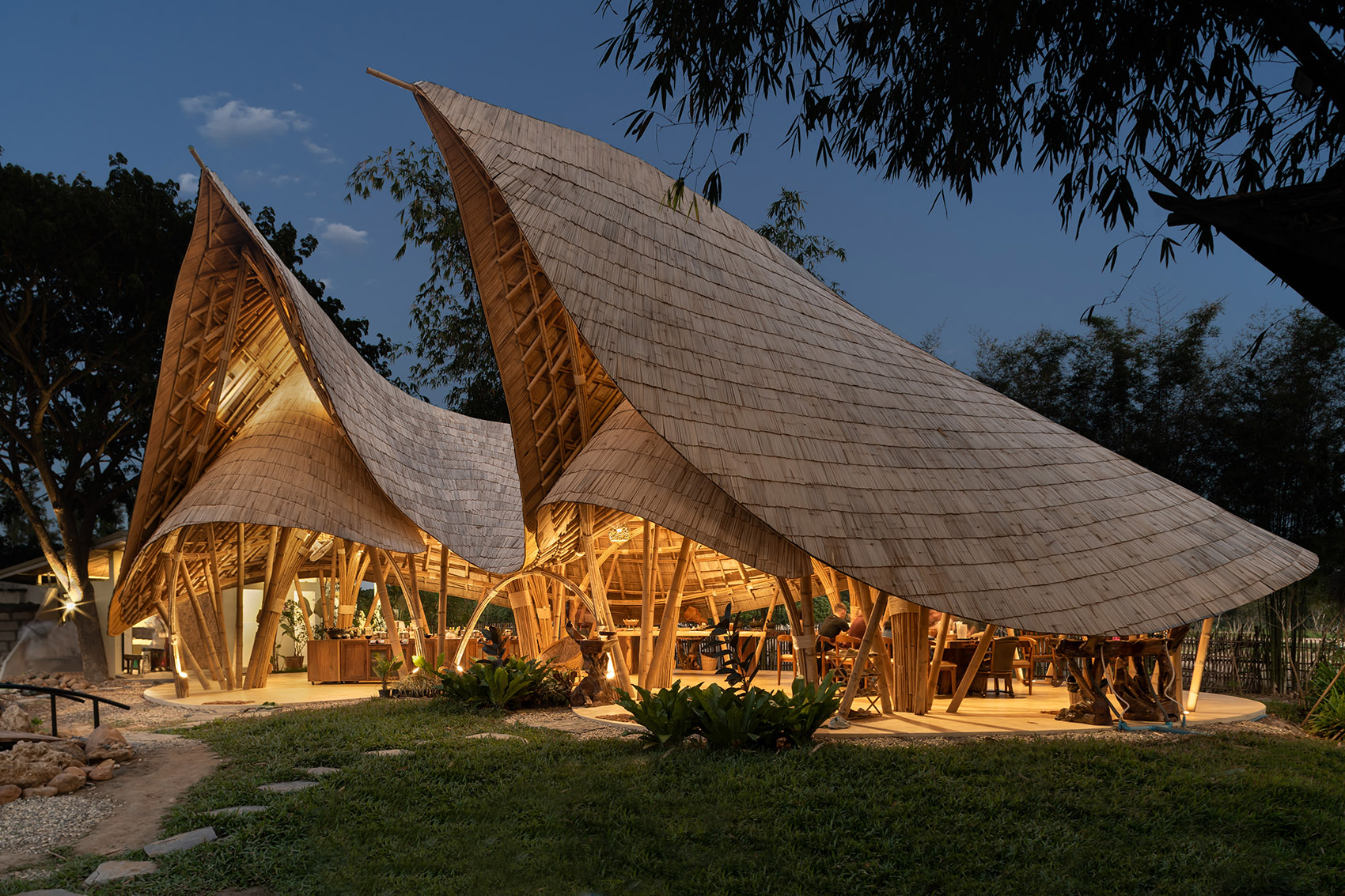 The Bull cooking teaching pavilions