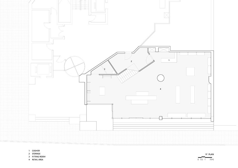 bshop hannam flagship store by kooo architects