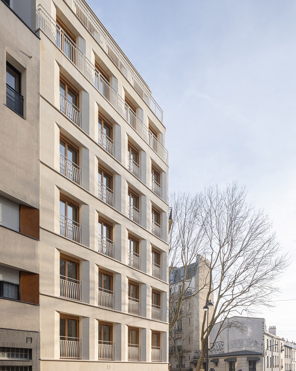 housing units in solid stone by mao architects