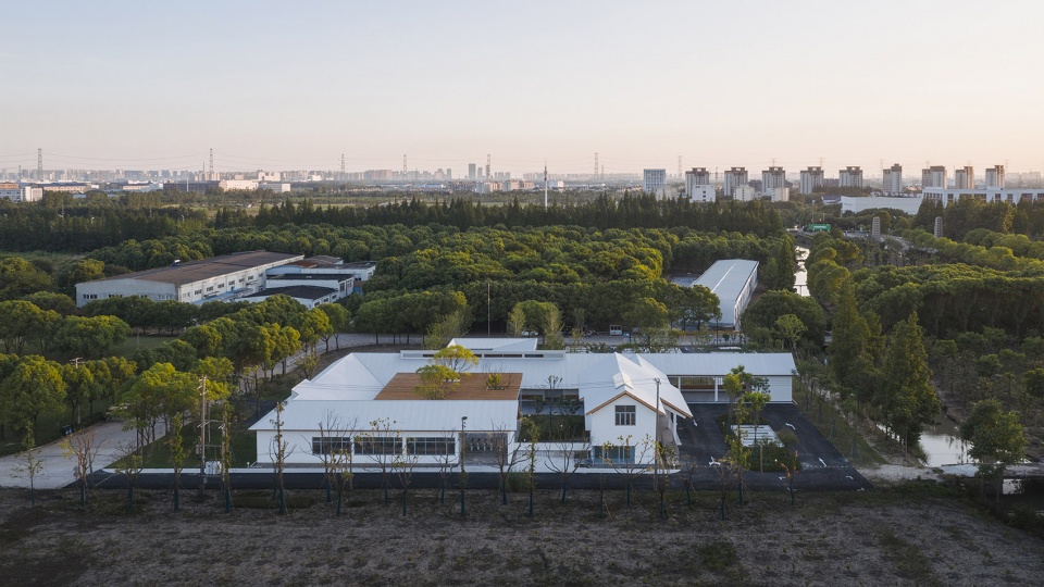 northwest visitor centre jiabei country park by atelier z
