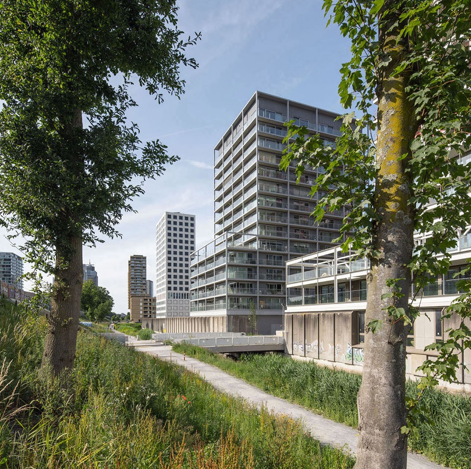 social housing complex de vrijheid amsterdam by atelier kempe thill architects and planners