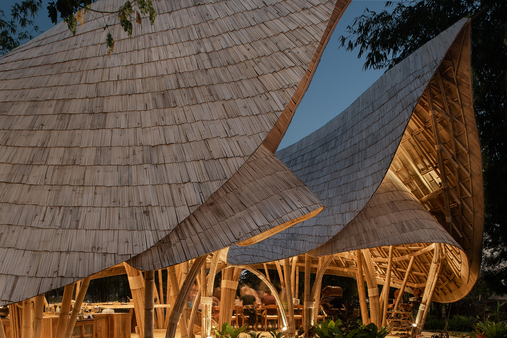 The Bull cooking teaching pavilions