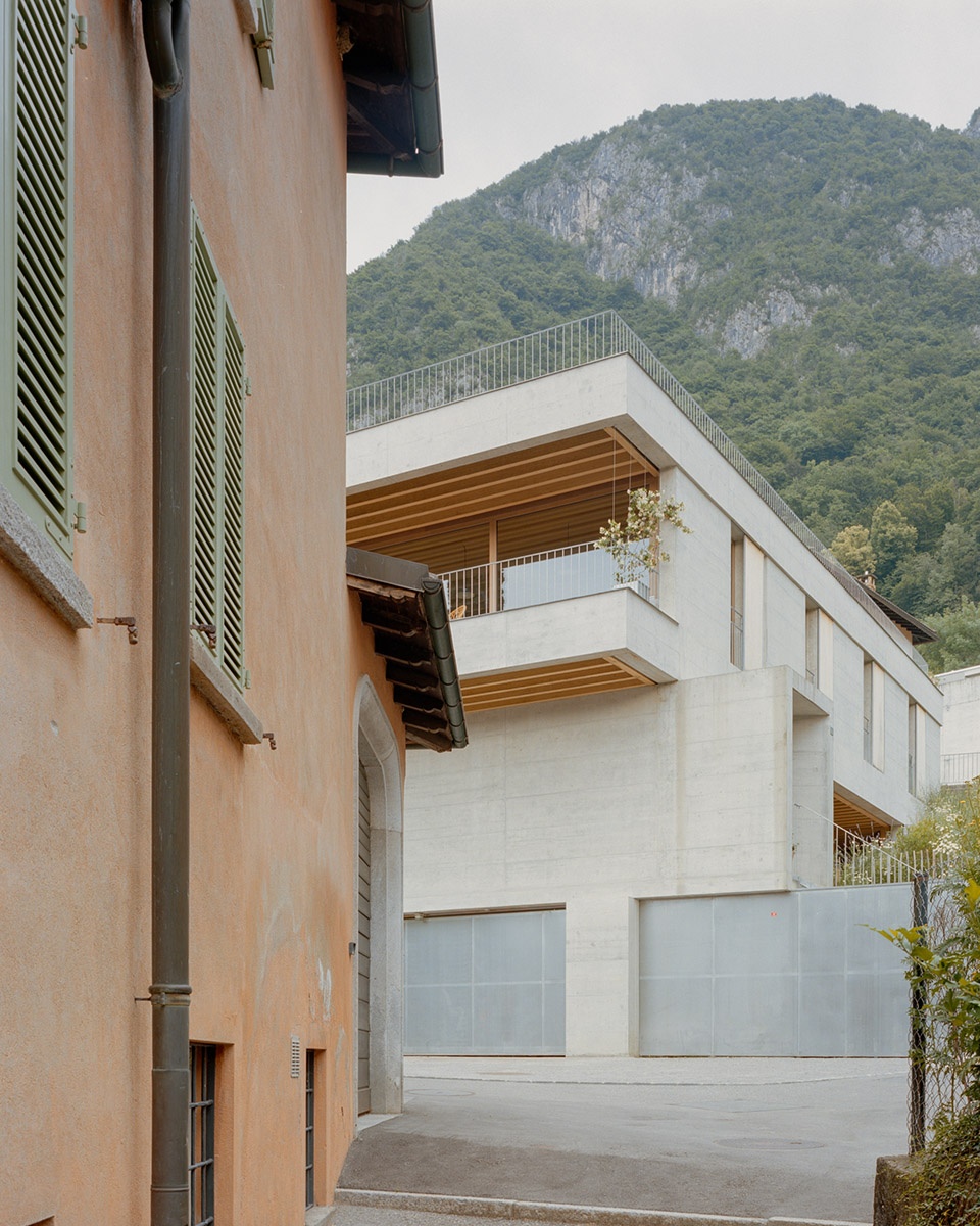 house in pazzallo by cerbi zaccara architetti