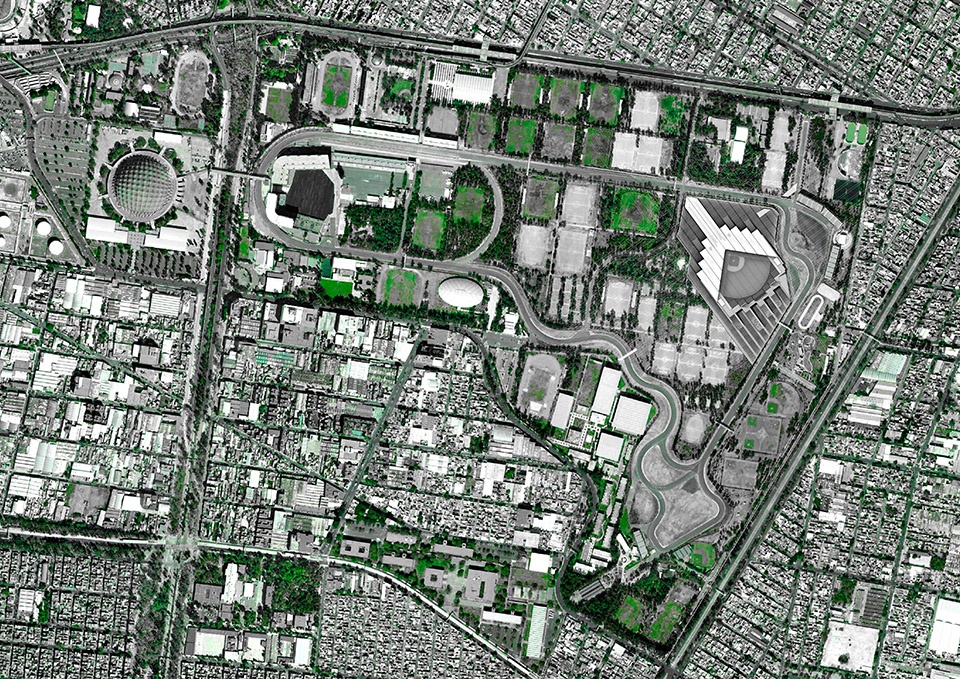 diablos rojos stadium by fgp atelier taller adg