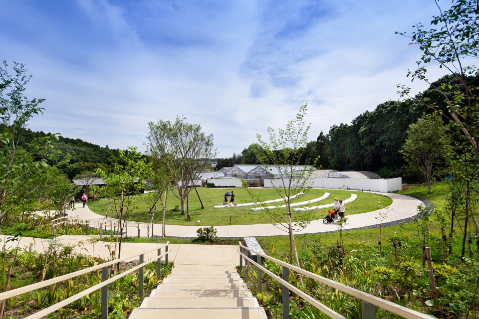 Machida Shikisai no Mori by N YAMADA ARCHITECT associates Studio terra